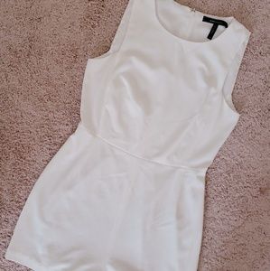 BCBG WHITE ROMPER